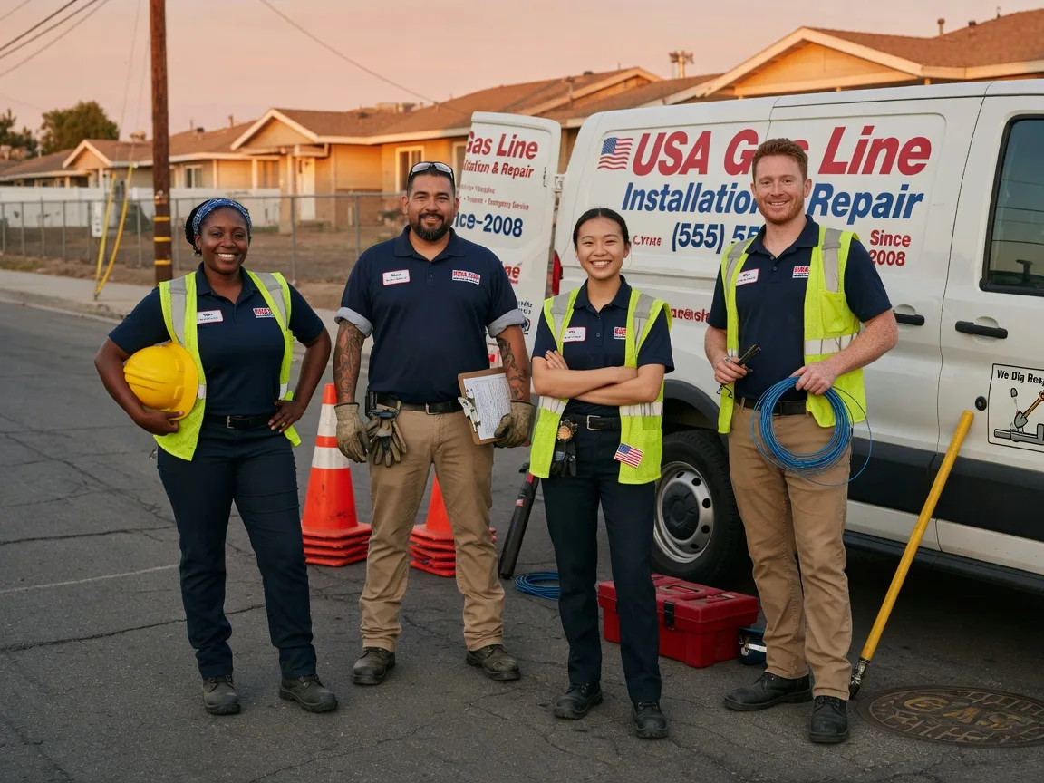 Gas Line Installation company in Kemp, TX
